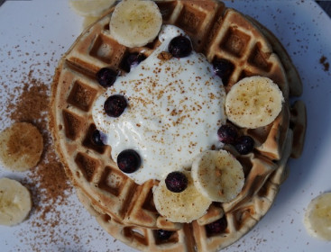 Rice Protein Waffles